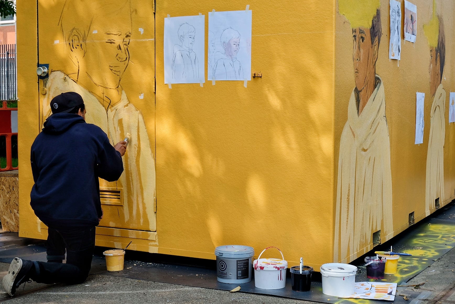 Erico Smit @ work (photo by Martine Kiers)